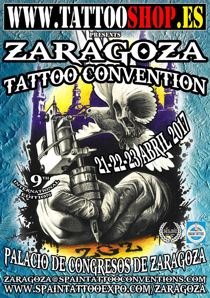 Plan original Cartel Zaragoza Tattoo Convention