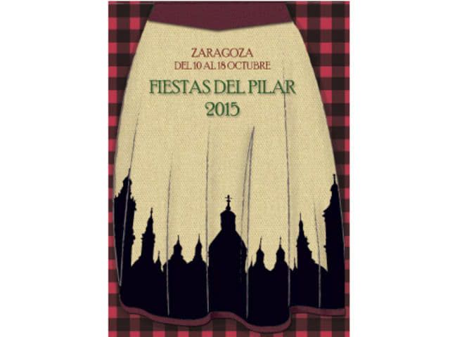 Cartel oficial Fiestas del Pilar
