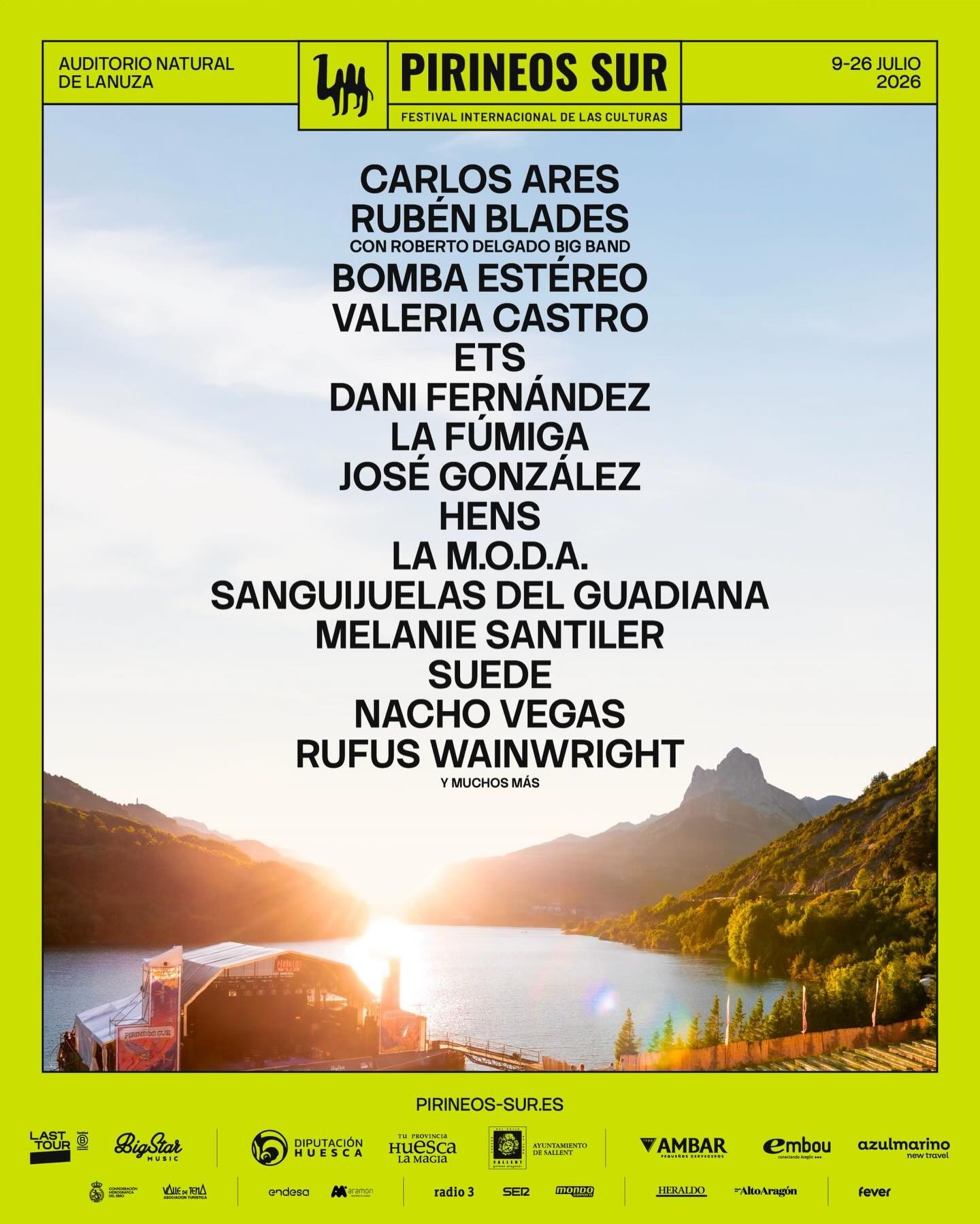 Festivales de Aragón y España que no puedes perderte este verano